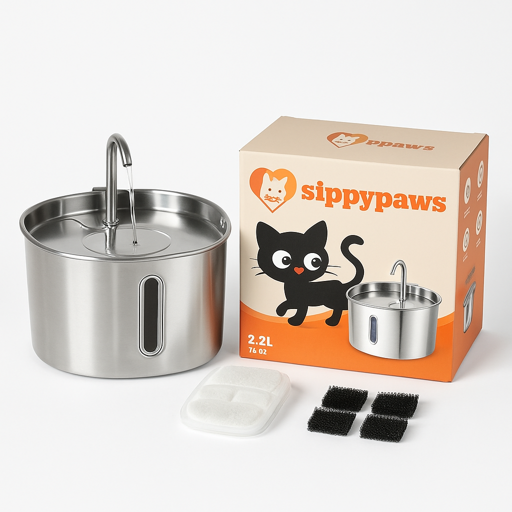 SippyPaws 2.2L Smart Pet Fountain
