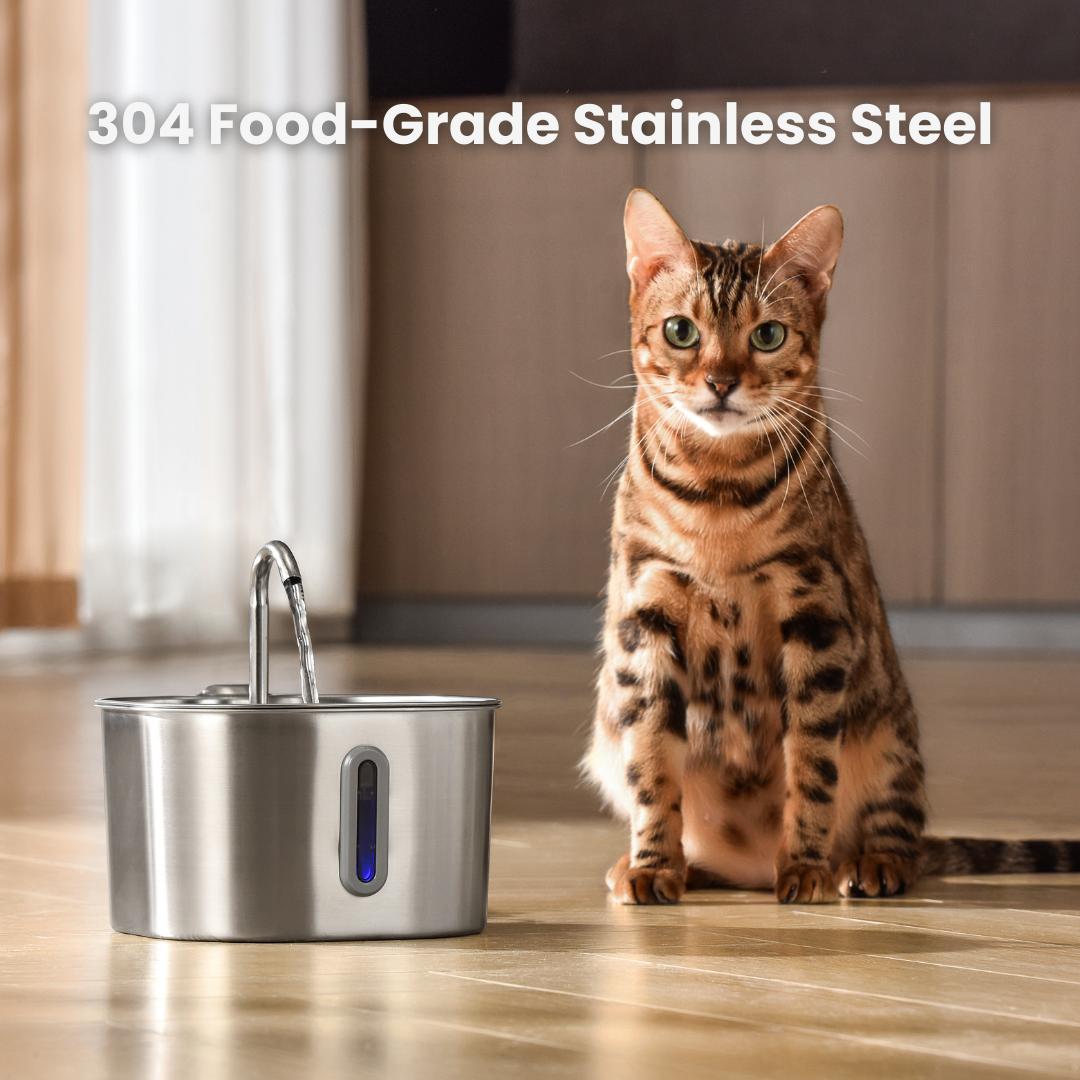 KittySpout 2.2L Smart Pet Fountain: Quiet, Filtered Hydration for Cats & Dogs